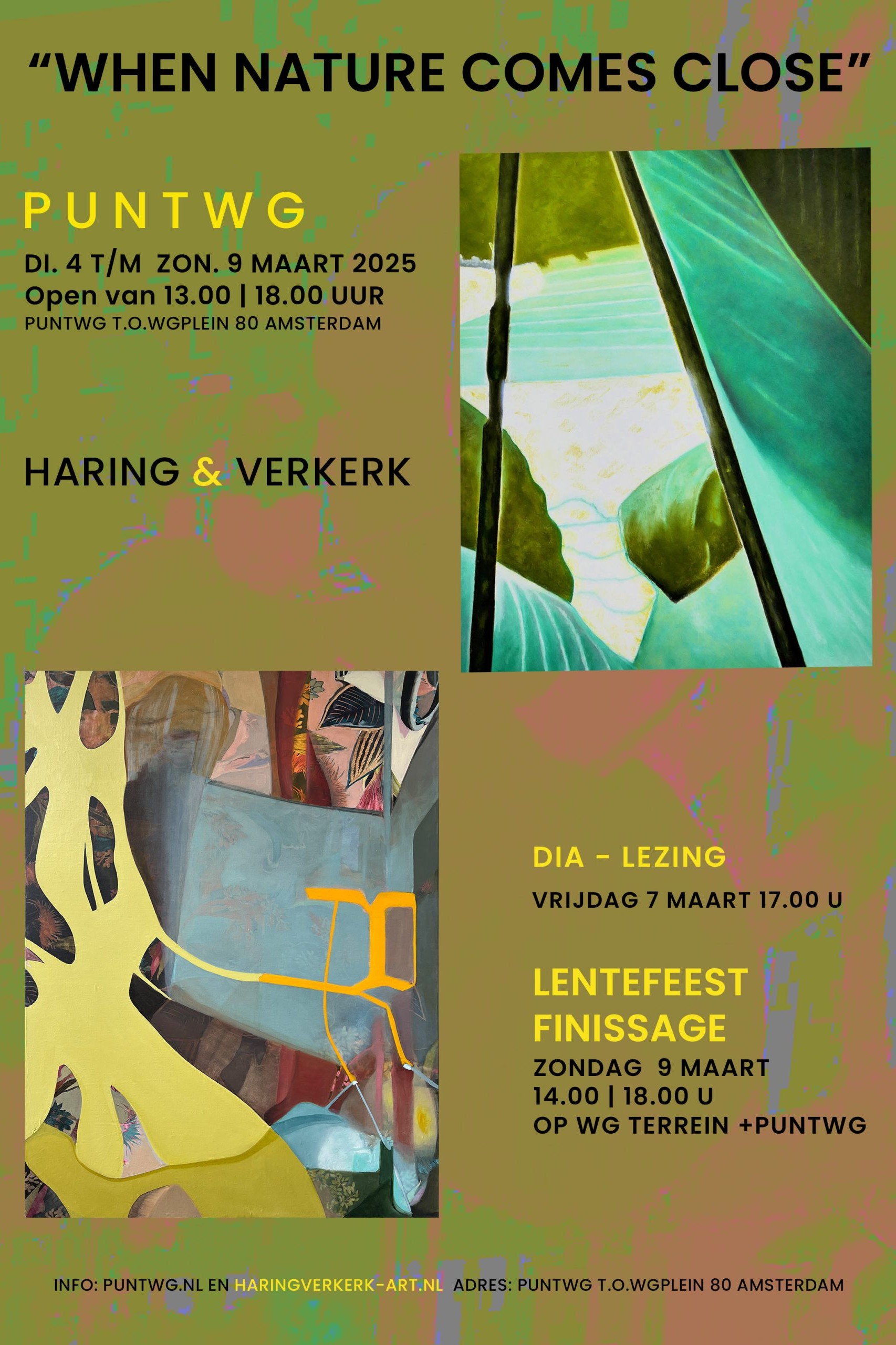 When nature comes close, expositie Alexandra Verkerk en Joop Haring