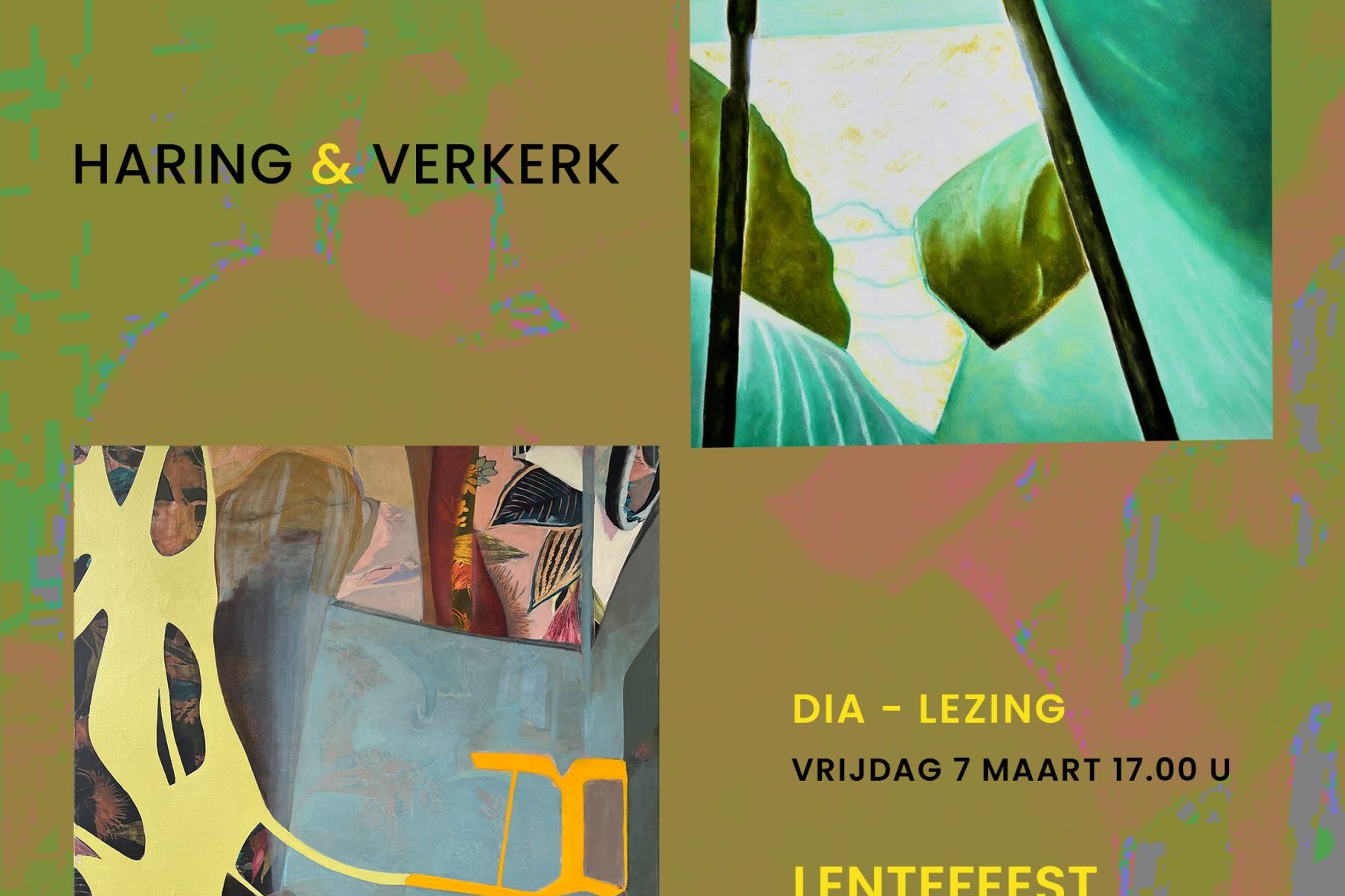 When nature comes close, expositie Alexandra Verkerk en Joop Haring