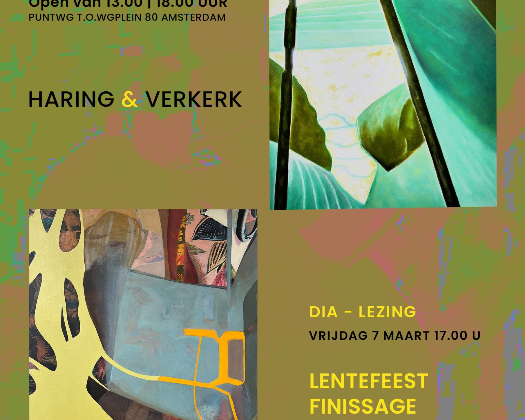 When nature comes close, expositie Alexandra Verkerk en Joop Haring
