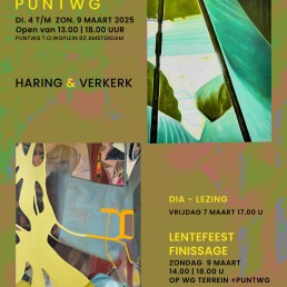 When nature comes close, expositie Alexandra Verkerk en Joop Haring